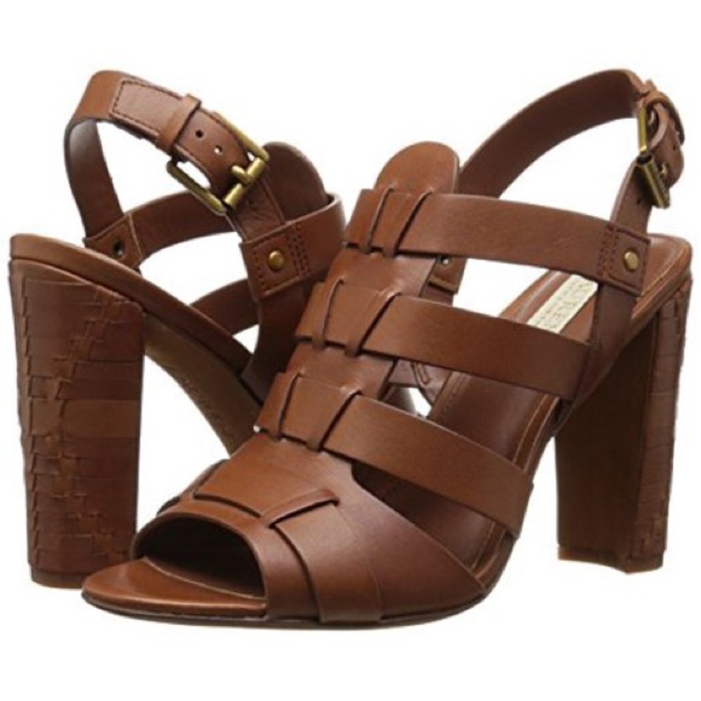 Ralph Lauren Kalie Brown Sandals